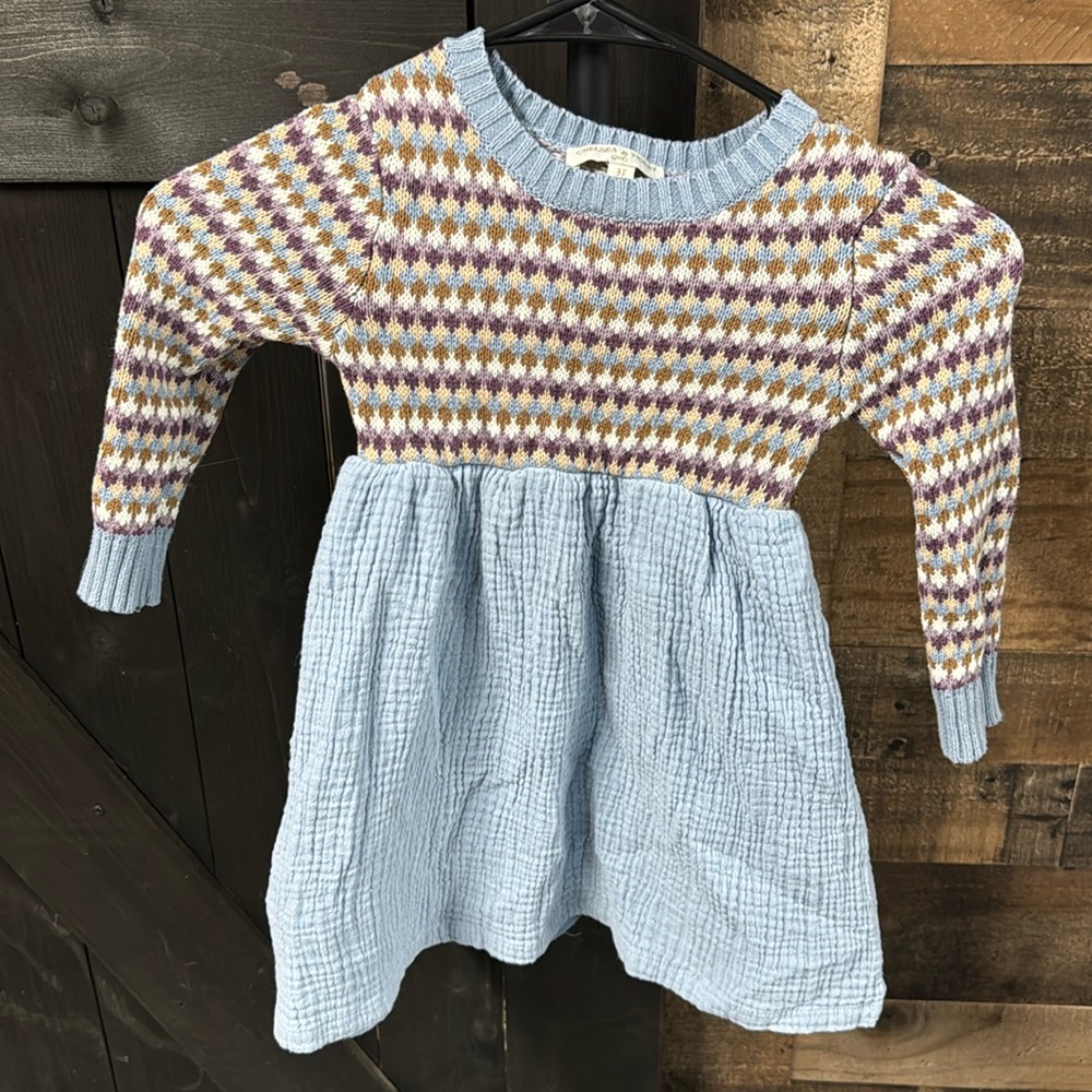Toddler sweater dress